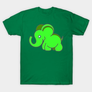 Green Elephant T-Shirt